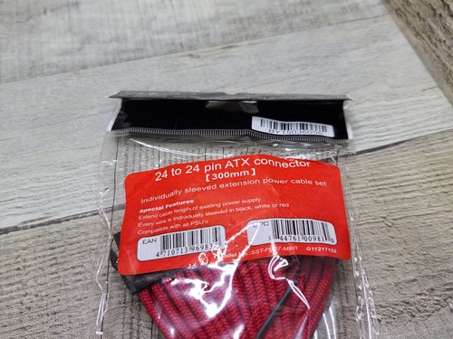 Silverstone Tek PP07-MBR Sleeved Extension Power Supply Cable - Picture 2 of 6
