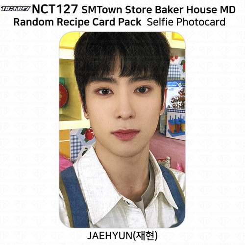 NCT127 SM Town Store Oficial MD Baker House Paquete de tarjetas de recetas aleatorias Photocard - Imagen 77 de 114
