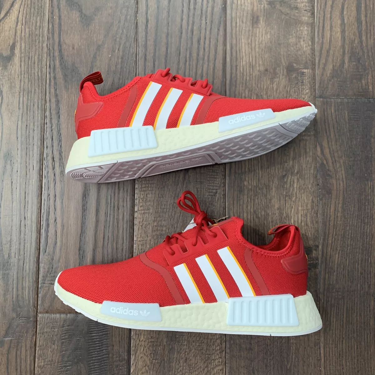 Size 11 adidas NMD R1 Team Power Red/Cloud White/Off | eBay