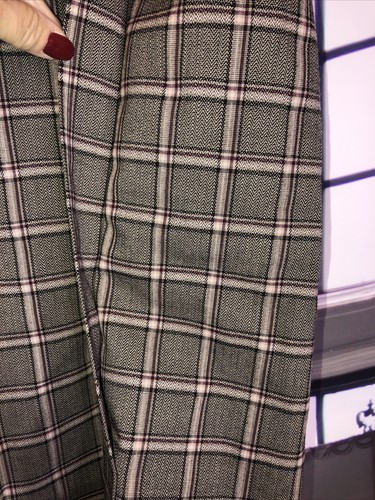 Christopher & Banks S NWT Faux Wrap Skirt Plaid Midi Multi $55 - Picture 4 of 9