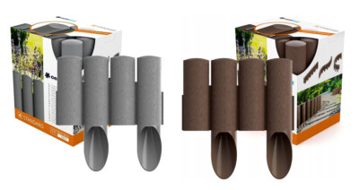 Gartenpalisade Cellfast Rasenkante 25,5 x 25,5 x 5.5 cm Palisade zum Auswahl