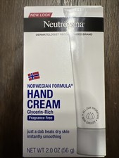Neutrogena Norwegian Formula Hand Cream - Fragrance Free - 2 oz-NIB