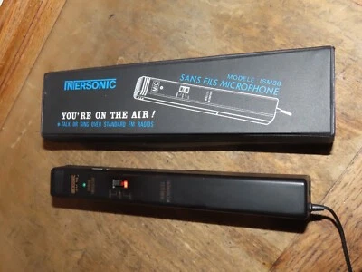 Microphone sans fil ISM86 intersonic - Photo 1/4