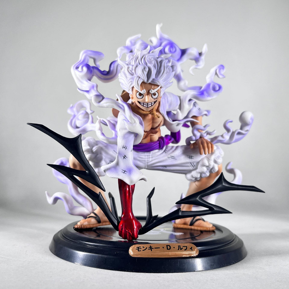 FIGURINE LUFFY GEAR 5 - 2 coloris au choix - Manga One piece 20 cm