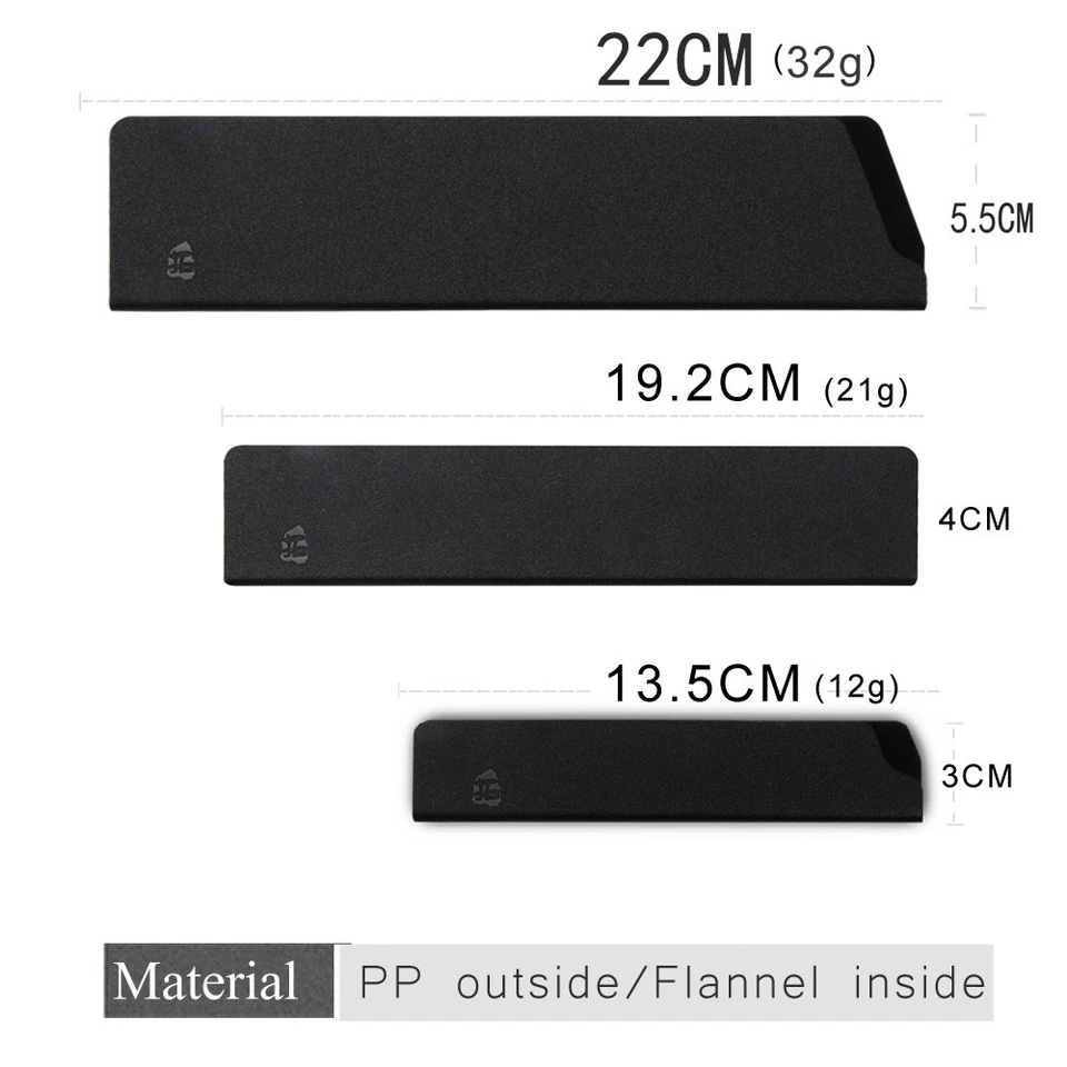 Pro Chef Knife Edge Guard-Universal Cover - 8" ,6",5"-Felt Inside,Knife Case - Image 3 of 3