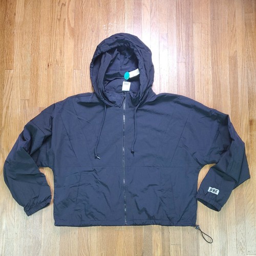 PINK Victoria Secret Black Windbreaker 