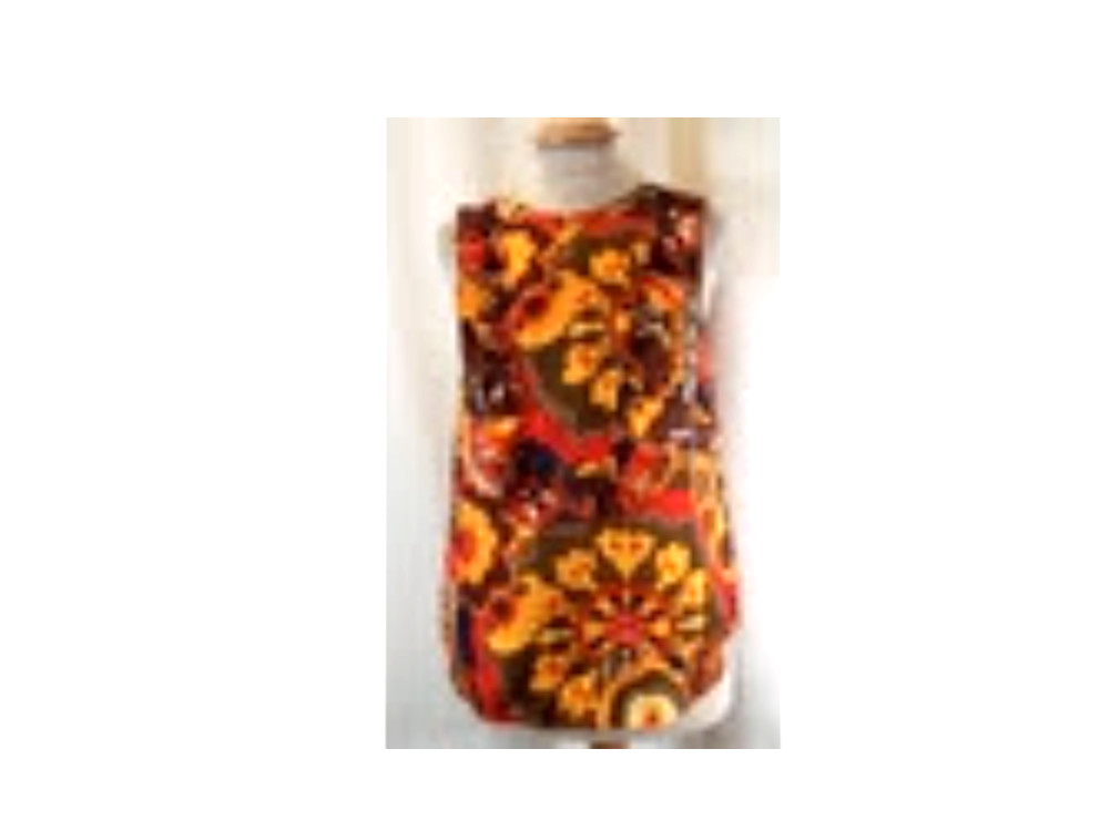 100percent silk top j crew designer RRP£199 orange brown mixed colours