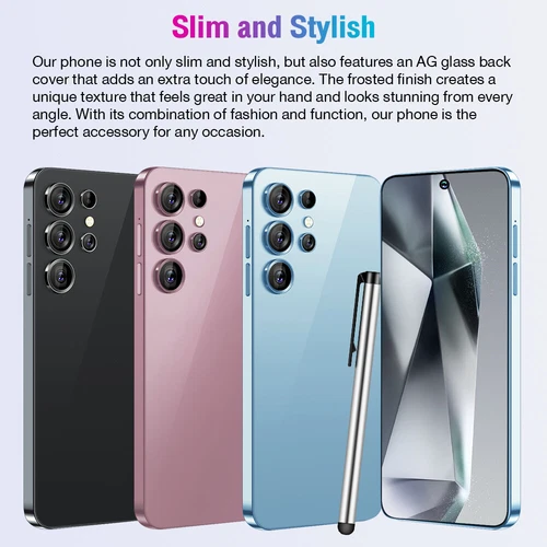5G Unlocked 7.3" A24 Ultra Smartphone Android Dual SIM Mobile Cell Phone Cheap - Afbeelding 5 van 26