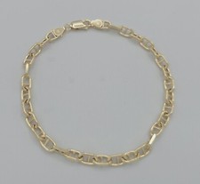 585 Gold Armband 21cm Ankersteg 4,6mm Breit 1...