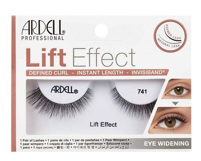 Ardell False Eyelashes - 1 Pair - Lift Effect - 741 - Choose Quantity