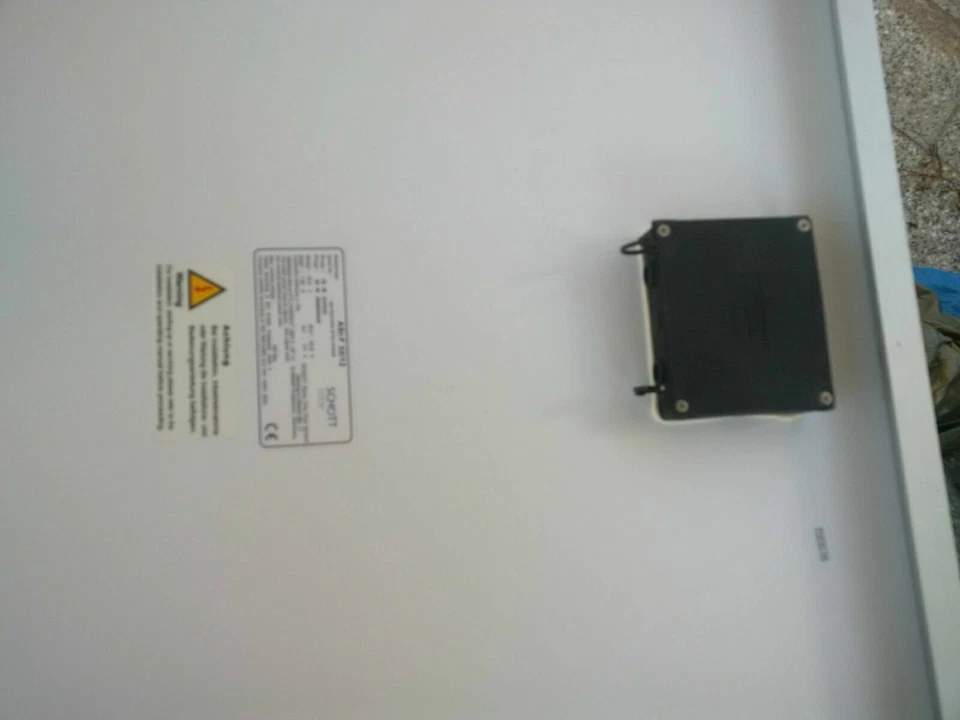 20 Stück Solarmodul Schott Solar ASI-F 32/12 Dünnschichtmodul  32WP  -  16,8V - Bild 2 von 4