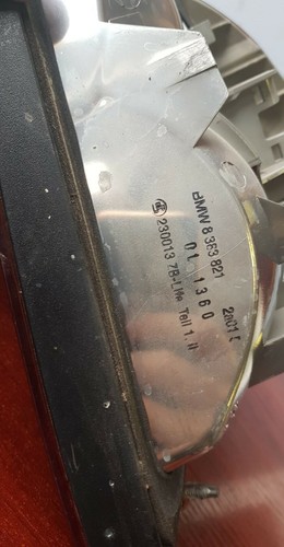 Original BMW Rücklicht Beifahrer N/S Vor Facelift, passend für 3er E46 8383821