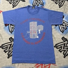 Camp Cimarron "A Summer To Remember" Men's M T-Shirt Screen Stars VTG 80s