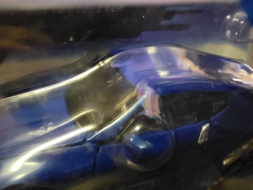 Transformers Alternity MEGATRON Fairlady Z versión AZUL NRFB Foto 4 de 4