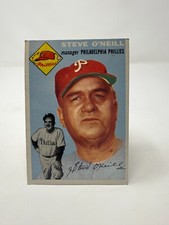 1954 Topps - #127 Steve O'Neill