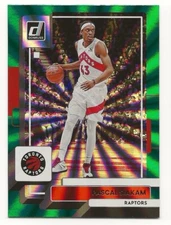2022-23 Panini Donruss - Holo Green Laser #23 Pascal Siakam