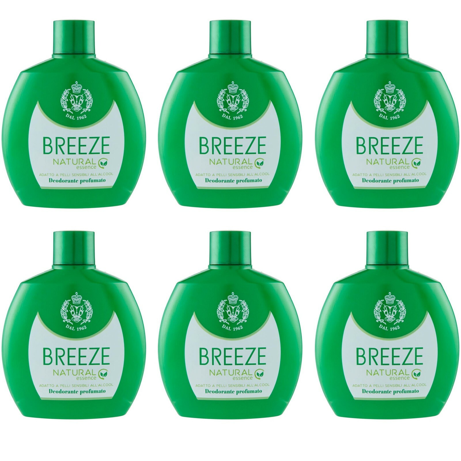 Breeze Verde Natural Essence Deodorante Squeeze Senza Gas 100 Ml - Immagine 3