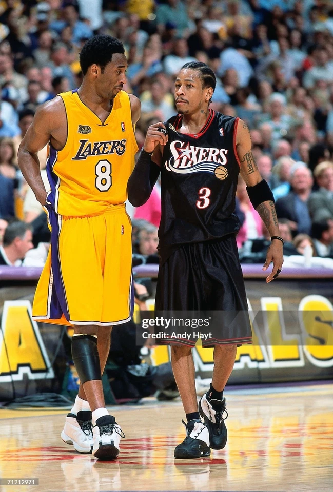 100% Authentic Kobe Bryant Vintage Nike 2001 NBA Finals Lakers Jersey 48 XL Mens - Image 4 of 4