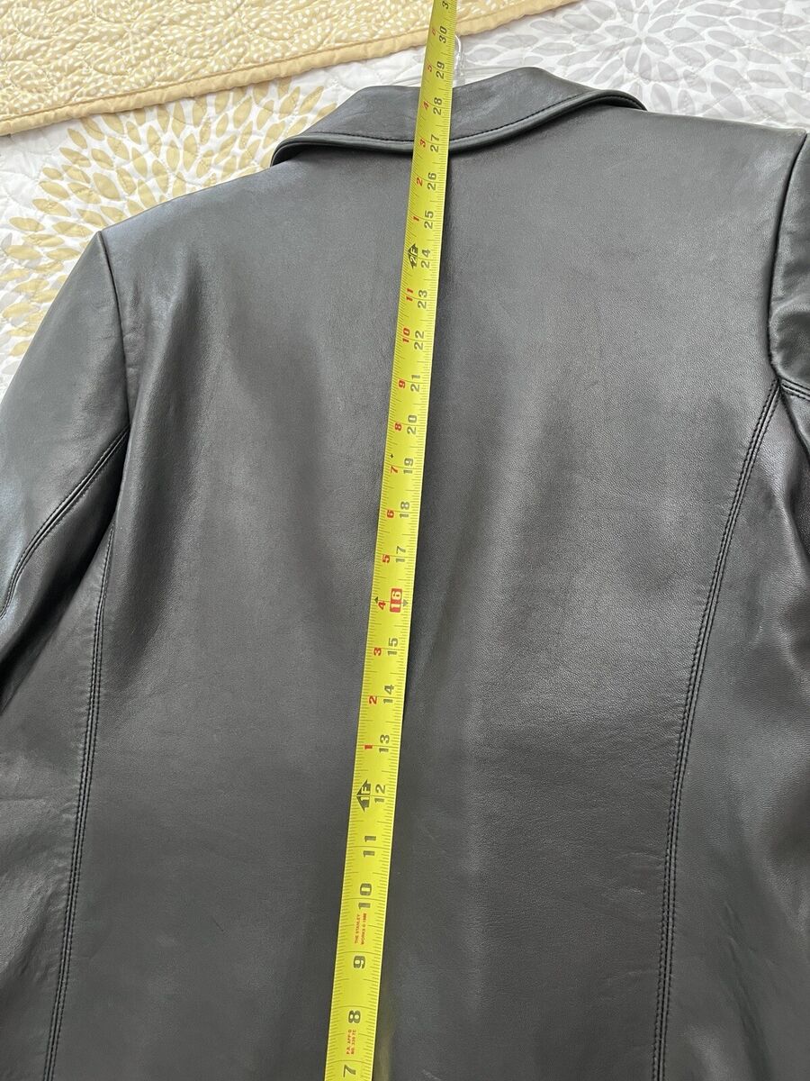 VTG Harold's Leather Jacket Black Soft Button Women's 8 | eBay VTG Harold's Leather Jacket Black Soft Button Women's 8 | eBay