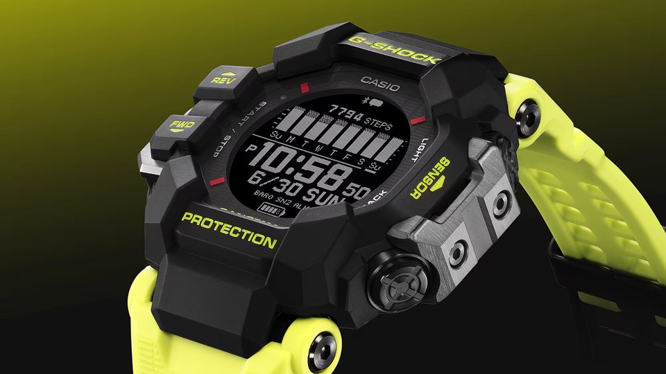 NEW Casio G-Shock RANGEMAN RESCUE YELLOW Bluetooth Mens GPS Watch ...