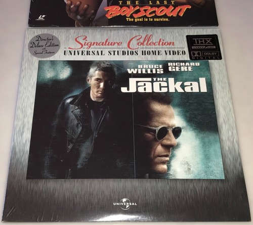 The Last Boy Scout & The Jackal Signature Collection Laserdisc Sealed New Lot 2 - Picture 7 of 10