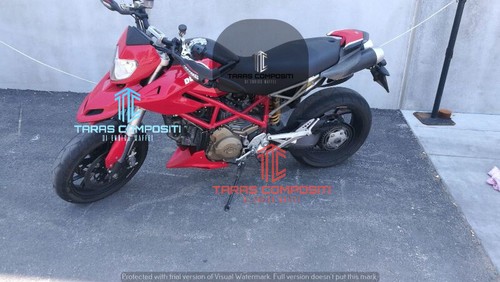 puntale DUCATI HYPERMOTARD 796 // 1100 completo di staffe - Picture 8 of 12