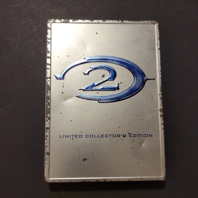 Halo 2: Limited Collector's Edition (Microsoft Xbox, 2004) Steelbook w/ Manual