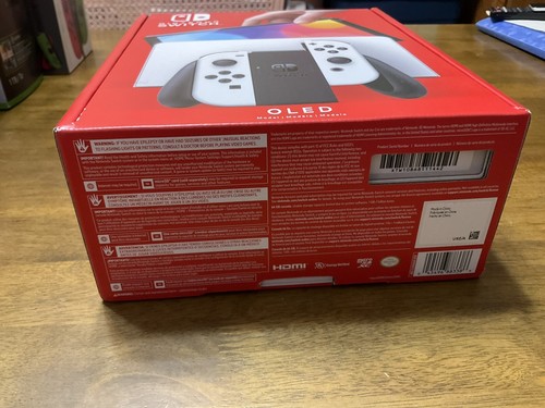 Nintendo Switch OLED Model HEG-001 Handheld Console - 64GB - White (Brand New) - Picture 5 of 5