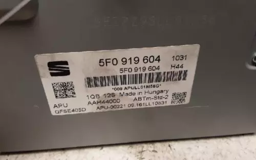 5F0919604 Sistema Audio/Radio Cd para SEAT IBIZA ST (6J8) * 2017 3161765 - Imagen 1 de 10