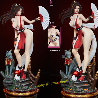 PPS Studio Sakura 1/4 Resin Model Battle Ver Mai Shiranui Statue Red Pink Pink