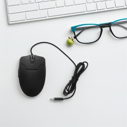 Kabelgebundene USB-C- mit 6 Tasten: Präzise Universal-Gaming- – Leises - Bild 5 von 12