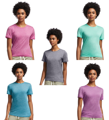 ICEBREAKER Sphere Short Sleeve Low Crewe Stripe - 130g/m²  - Damen
