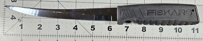 Fiskars 10.75'' Fillet Knife W Sheath W/ Built In Sharpener