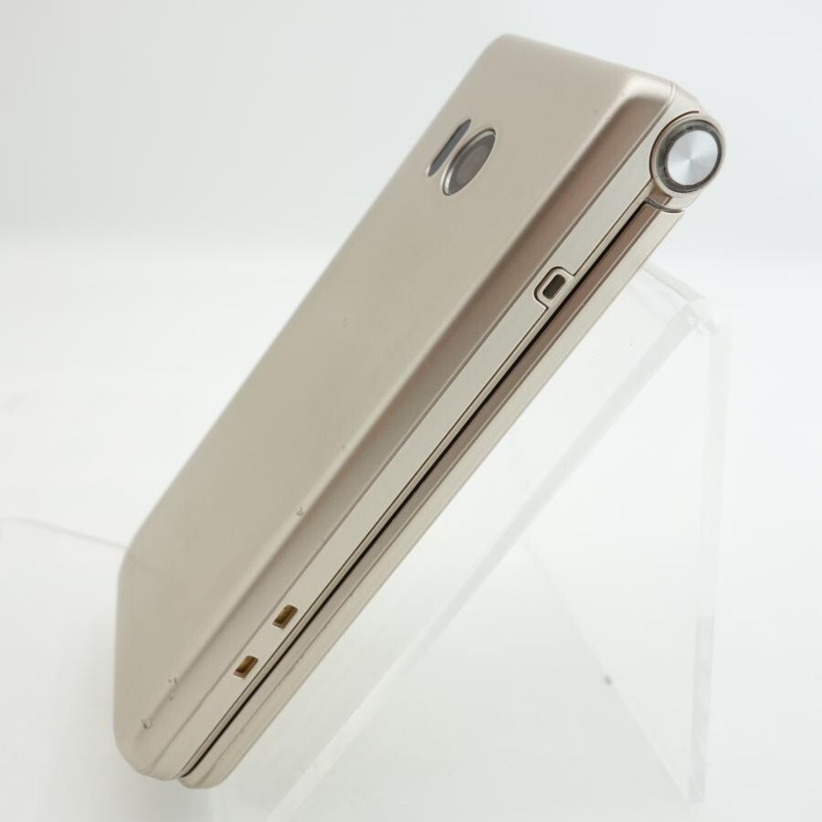 SHARP AQUOS SH-01J Gold FLIP PHONE Japan Limited Edition English