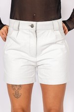 Leder-Short Hot Pants in ECHT-LEDER im ELEGAN...