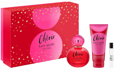 Kate Spade Cherie Eau De Parfum 100mL 3 Piece Gift Set