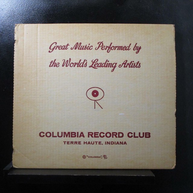 Columbia Record Club Phonograph Record Mailer 2 Original Vinyl