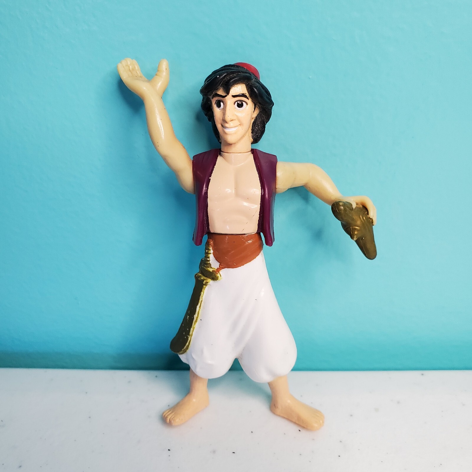 Disney Aladdin with Lamp Toy Figure 
