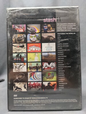 stash DVD Magazine 11 Animation VFX Motion Graphics Advertising