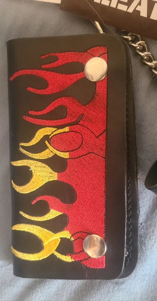 Unik Leather Chain Wallet 6" - Imagem 3 de 4