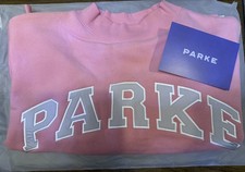 Parke Varsity Fleece Lined MockNeck Sweatshirt-L/XL Authentic