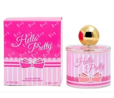 Hello Pretty EDP Perfume for Women – 3.4 oz Long Lasting Fragrance