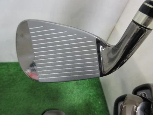  Conjunto de ferro ovo PRGR 5-9+PW NS PRO FORCE OF EGG eixo de grafite Flex-R 6 peças destro 2013 - Imagem 3 de 4