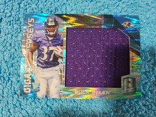2015 Spectra Gigantic Jerseys Buck Allen Baltimore Ravens Rookie 21/50 #GJ-BA