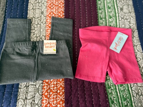 Lote Ropa Bebé Niñas Talla 18/24 Meses 7 Piezas Camisas, Mamelucos, Pantalones Nuevo Con Etiquetas - Imagen 7 de 9