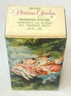 New ListingVintage Tiny Avon Perfume Bottle W/ Rose Parisian Garden Moonwind Perfume .33 oz