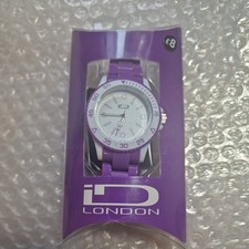 iD LONDON BRANDED WATCH. New in packet. Tested. 
