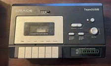 Grace Digital Audio Cassette Tape to PC Converter Recorder GDI-T2USB UNTESTED