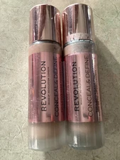 2 Revolution Conceal & Define Full Coverage Foundation F8