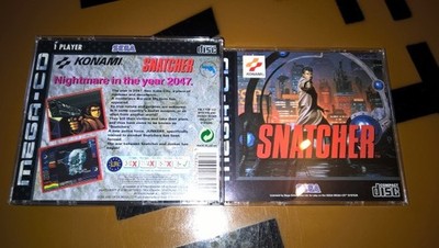 ## SEGA Mega-CD - Snatcher - TOP - authentisch ##